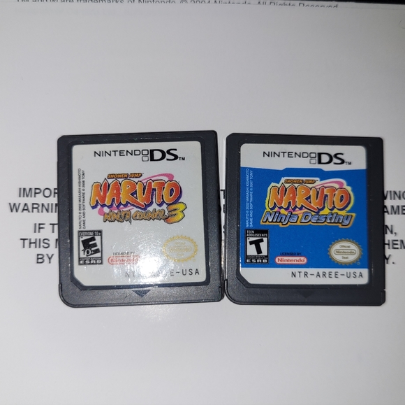 Nintendo DS Naruto Bundle (Ninja Council 3 & Ninja Destiny) - Picture 8 of 9